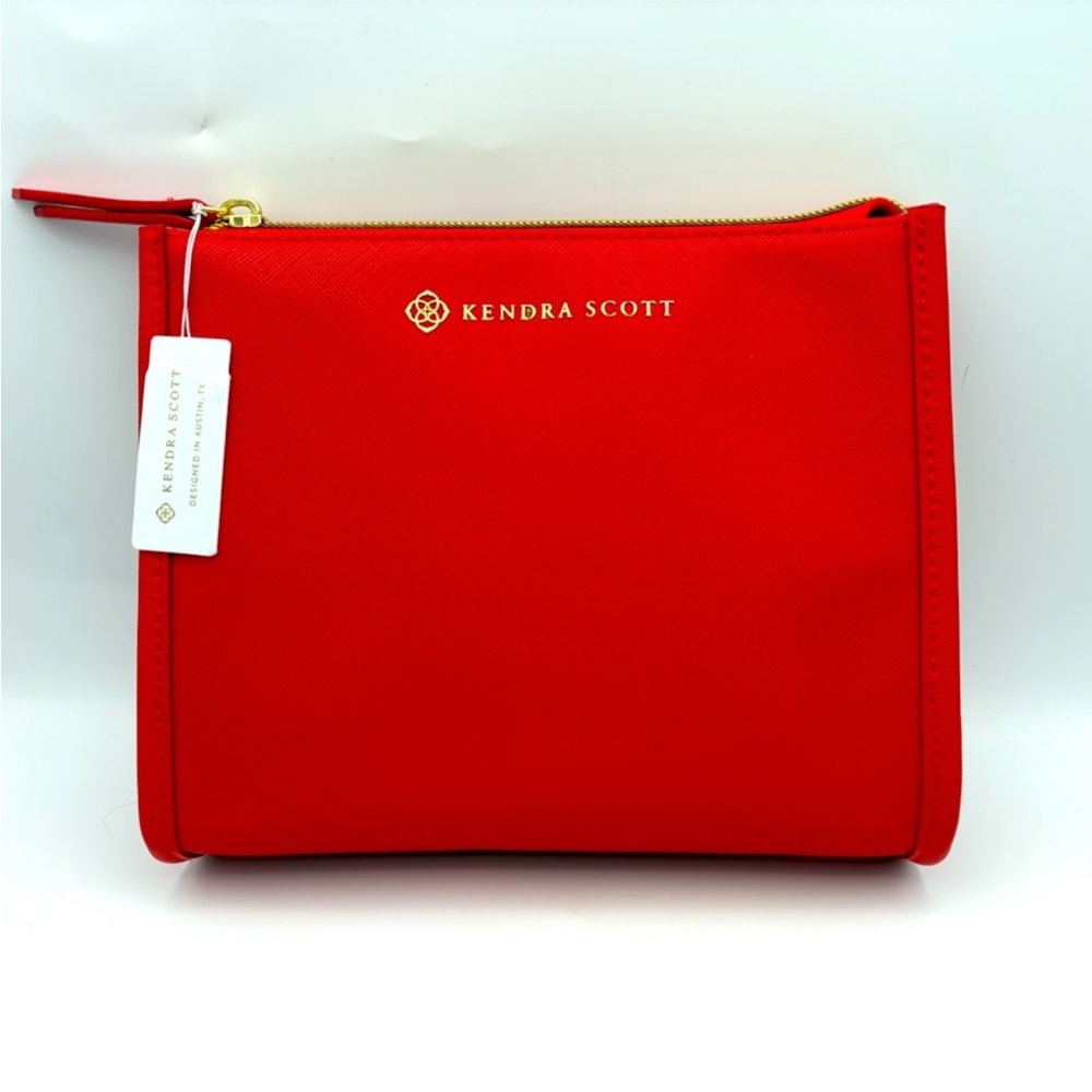 Kendra Scott Travel Pouch - Red NWT